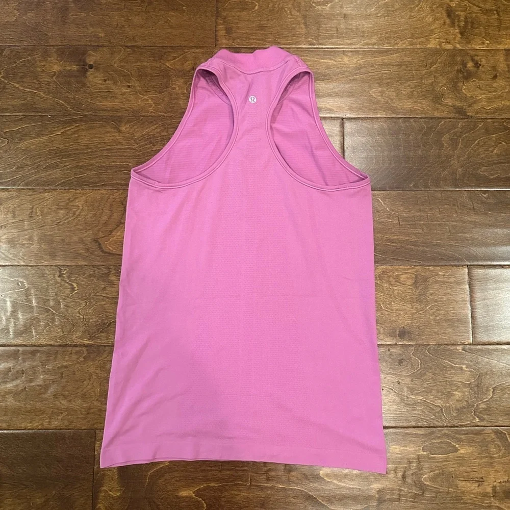 Lululemon Swiftly Speed Sleeveless Henley Hyacinth / Hyacinth Size 8 - Picture 7 of 15